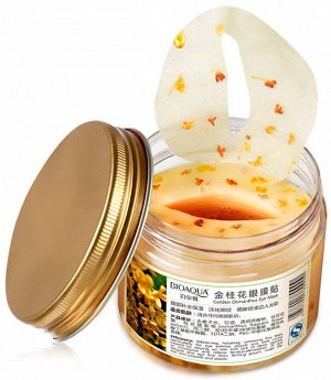Тканевые патчи с османтусом Golden Osmanthus Eye Mask