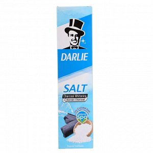 Угольная Зубная паста "Сияние белезны+морская соль" Darlie Charcoal Care