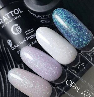 Grattol. Гель лак OPAL  AZURE, 9МЛ