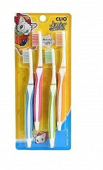 Набор детских зубных щёток CLIO New Junior 4ea