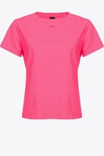 ФУТБОЛКА С МИКРОЛОГОТИПОМ PINKO
