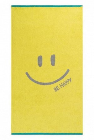 Полотенце махровое "Be happy"