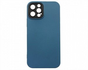 Чехол iPhone 12 Pro BICOLOR (темно-синий)