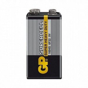 Батарейка 9V КРОНА GP 6F22S 1-BL, без блистера, цена за 1 штуку
