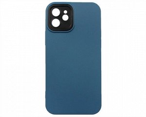 Чехол iPhone 12 BICOLOR (темно-синий)