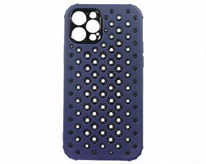 Чехол iPhone 12 Pro Sport (темно-синий)