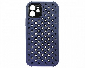 Чехол iPhone 12 Sport (темно-синий)