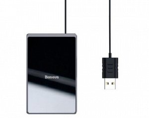 Беспроводное зарядное устройство Baseus Card Ultra-thin Wireless Charger 15W черный
