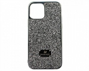 Чехол iPhone 12/12 Pro Diamond (серебряный)
