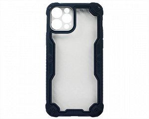 Чехол iPhone 12 Pro Armor Carbon (синий)