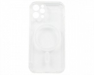 Чехол iPhone 12 Pro MagSafe с магнитом, прозрачный