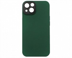 Чехол iPhone 13 BICOLOR (темно-зеленый)