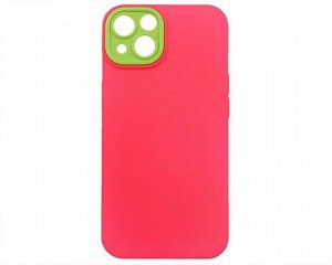 Чехол iPhone 13 BICOLOR (розовый)