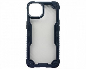 Чехол iPhone 13 Armor Carbon (синий)