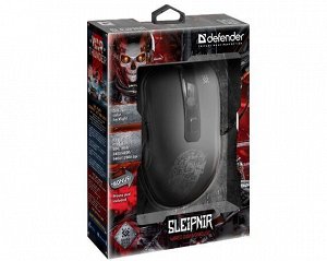 Проводная игровая мышь Defender Sleipnir GM-927, 6 кнопок,12800dpi, 52927