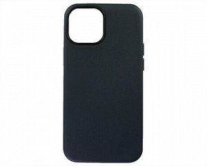 Чехол iPhone 13 Mini Leather Case без лого, темно-синий