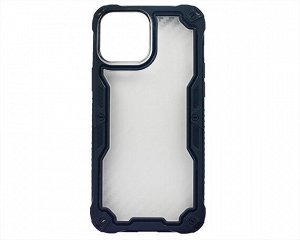 Чехол iPhone 13 Pro Max Armor Carbon (синий)