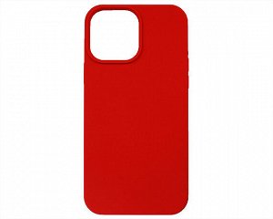 Чехол iPhone 13 Pro Max Liquid Silicone FULL (красный)