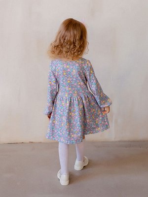 Платье Моана цветные розочки