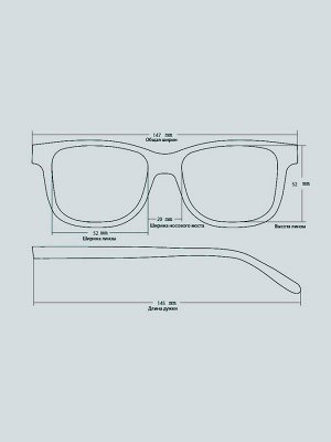 Солнцезащитные очки Graceline CF58016 Коричневый