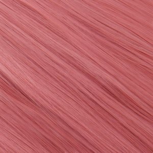Термоволокно для точечного афронаращивания, 65 см, 100 гр, гладкий волос, цвет пудровый розовый(#Т2312В)