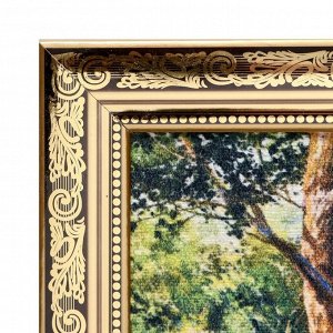 Гобеленовая картина "Галоп" 45*83 см рамка микс
