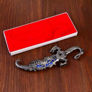 СИМА-ЛЕНД Сувенирный нож, 24,5 см резные ножны, дракон на рукояти