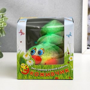 Растущая травка Экоживчик "Гусеница 2" МИКС подарочная упаковка
