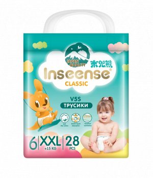 INSEENSE Подгузники Трусики Classic XXL (15+ кг) 28 шт