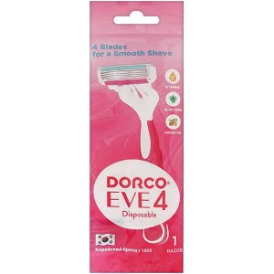 DORCO Станок для бритья одноразовый жен., Dorco Shai 4