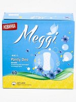 MEG 4862 Прокладки гигиенические ежедневные  MEGGI Panty Deo Василек
