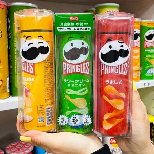 Pringles Water Tube Red 250ml - Термос Принглс. Без чипсов