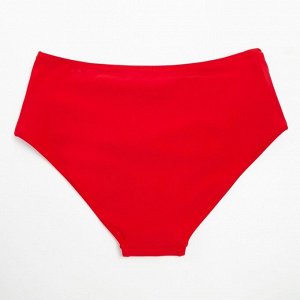 Плавки купальные женские MINAKU завышенные, цвет бордо