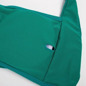 Топ купальный женский MINAKU на завязках, цвет зеленый размер