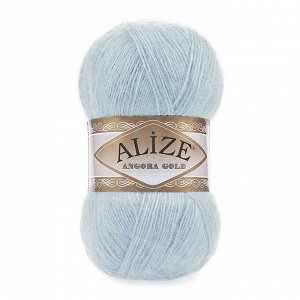 Пряжа Alize Angora Gold Ализе Ангора Голд цвет №114 мята