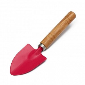 Набор садового инструмента, 3 предмета: рыхлитель, совок, грабли, длина 20 см, цвет МИКС