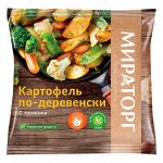 Овощная смесь Картофель по -деревенски с травами 400 гр  Фермерские Продукты Vитамин Мираторг 1/10