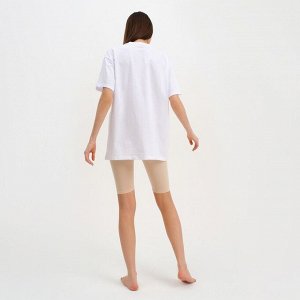 Пижама женская (футболка и шорты) KAFTAN Coffee размер, цвет белый