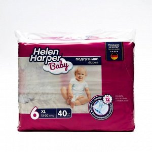 Детckuе пoдгyзнuku Helen Harper Baby, paзмеp 6 (XL), 40 шт.