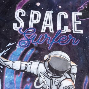 Постельное бельё Этель 1,5 сп "Space surfer" 143x215 см, 150x214 см, 50x70 см -1 шт, 100 % xлопок, бязь