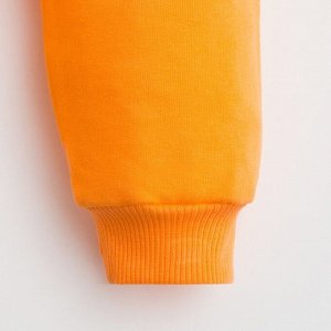Комплект: худи и брюки Крошка Я "NY", рост, цвет оранжевый