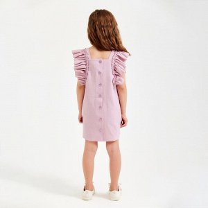 Платье для девочки MINAKU: Cotton Collection цвет розовый, рост 116