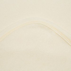 Набор для купания (полотенце уголок, рукавица) Мышка цв.Молочн. 92х96см махра, хл100%