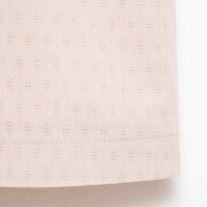 Комплект для мальчика (рубашка, шорты) MINAKU: Cotton Collection, бежевый, рост, см