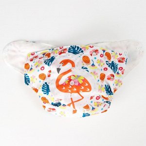 Трусики-подгузник, многоразовый "Фламинго"
