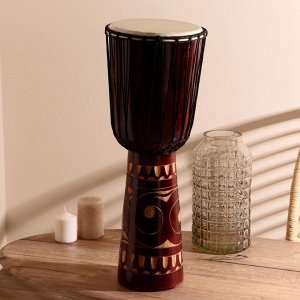 Музыкальный инструмент "Барабан Джембе" 60х25х25 см