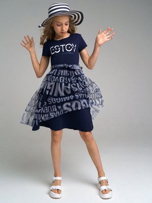 Платье трикотажное для девочек