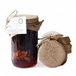 Варенье из сосновой шишки с ореховым ассорти (Грецкий орех, фундук, миндаль) , 240г