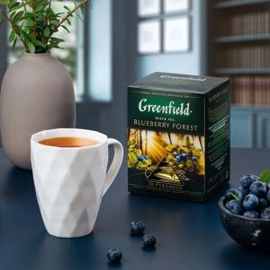 Чай в пирамидках черный Greenfield Blueberry Forest, 20 шт
