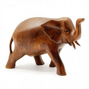 Сувенир из дерева Слон - Удача и процветание в дом 10см-18см